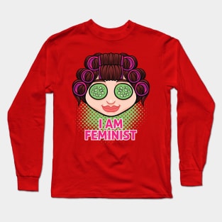 I Am Feminist Long Sleeve T-Shirt